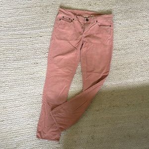 Cute Pink J.Crew Low Rise Pants